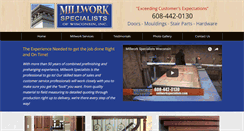 Desktop Screenshot of millworkspecialists.com